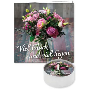 Produktbild des Artikels Lichtgruß "Viel Glück und viel Segen" ()