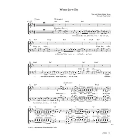 Produktbild des Artikels Wenn du willst (Noten - Download)