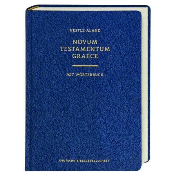 Produktbild des Artikels Novum Testamentum Graece mit Wörterbuch (Bibel - Hardcover)