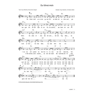 Produktbild des Artikels Du führst mich (Noten - Download)
