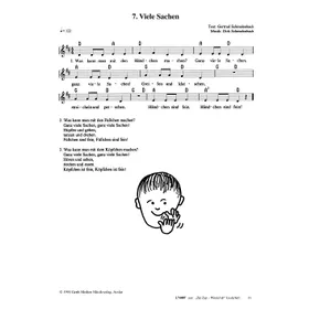 Produktbild des Artikels Viele Sachen (Noten - Download)