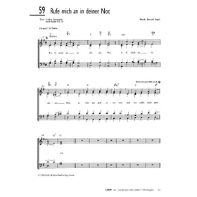 Produktbild des Artikels Rufe mich an in deiner Not (Noten - Download)