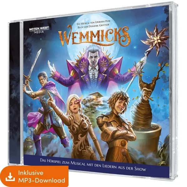 Produktbild des Artikels Wemmicks - Das Hörspiel zum Musical (Audio - CD)