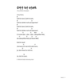 Produktbild des Artikels Gott ist stark (Noten - Download)