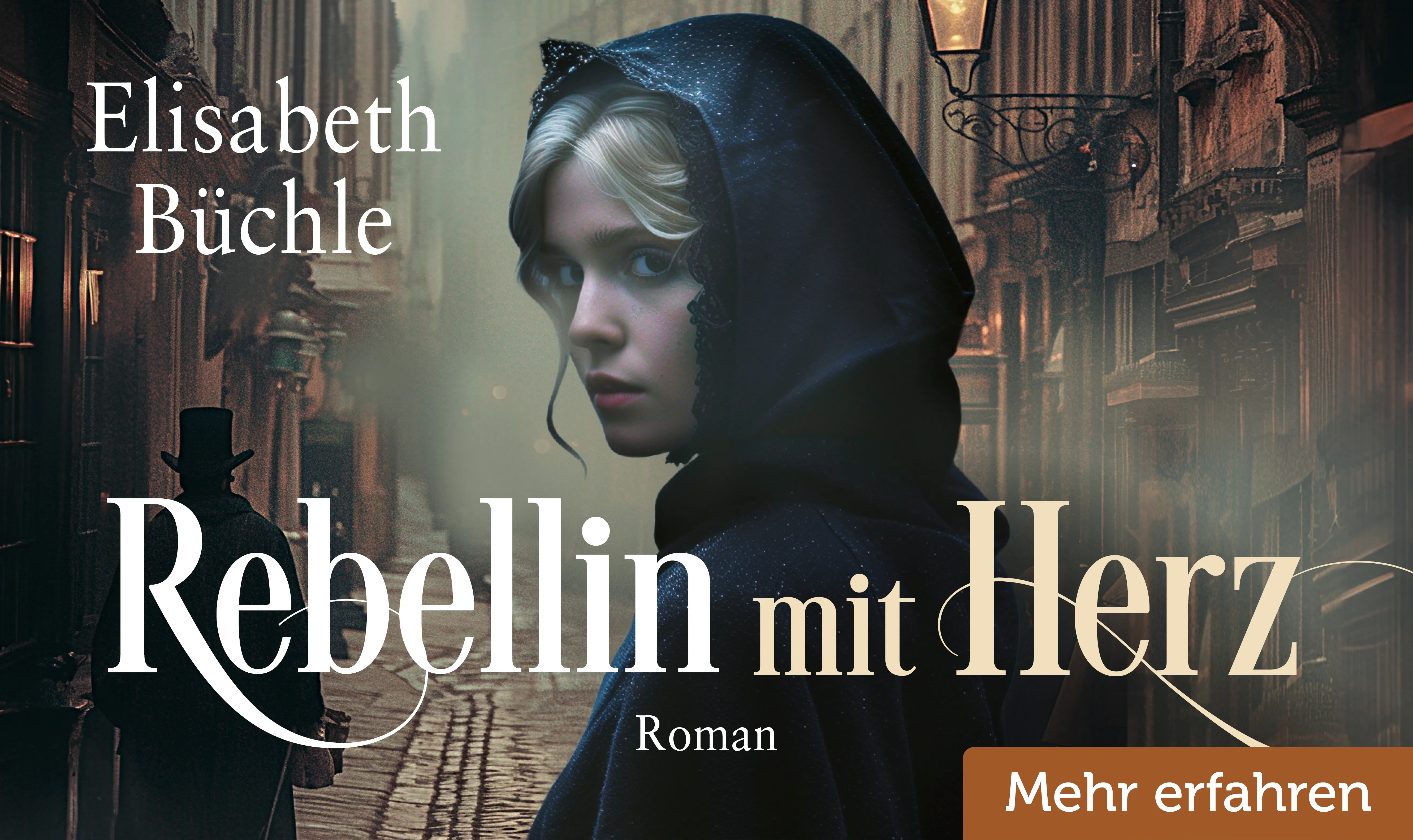 Banner Rebellin mit Herz