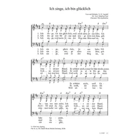 Produktbild des Artikels Ich singe, ich bin glücklich (Noten - Download)