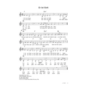 Produktbild des Artikels Er ist Herr (Noten - Download)