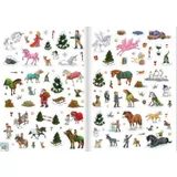 Stimmungsbild zu Mein Sticker-Adventskalender Pferde