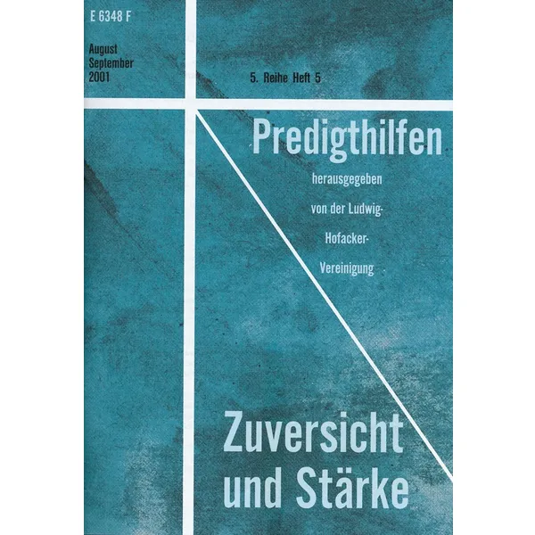 Produktbild des Artikels Zuversicht und Stärke, Reihe 5 Heft 5 (Zeitschrift - Geheftet)