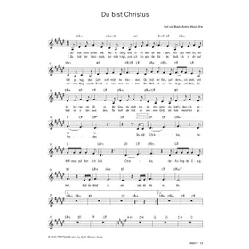 Produktbild des Artikels Du bist Christus (Noten - Download)