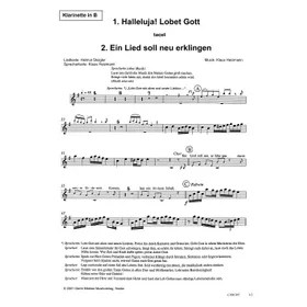 Produktbild des Artikels Halleluja! Lobet Gott (Klarinette in B) (Noten - Download)
