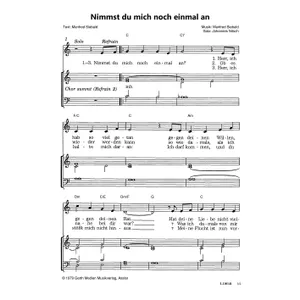 Produktbild des Artikels Nimmst du mich noch einmal an (Noten - Download)