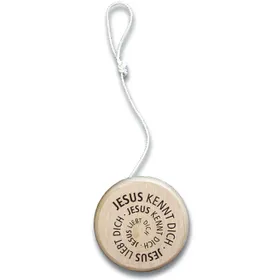 Produktbild des Artikels Holz-Jojo "Jesus kennt dich" ()