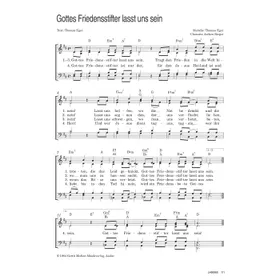Produktbild des Artikels Gottes Friedensstifter laßt uns sein (Noten - Download)