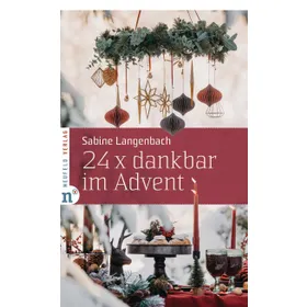Produktbild des Artikels 24 x dankbar im Advent (Buch - Paperback)