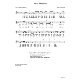 Produktbild des Artikels Vater Abraham (Noten - Download)