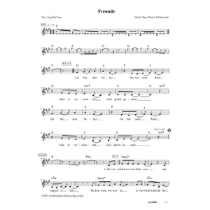 Produktbild des Artikels Freunde (Noten - Download)