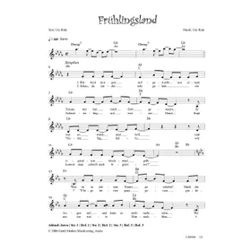 Produktbild des Artikels Frühlingsland (Noten - Download)