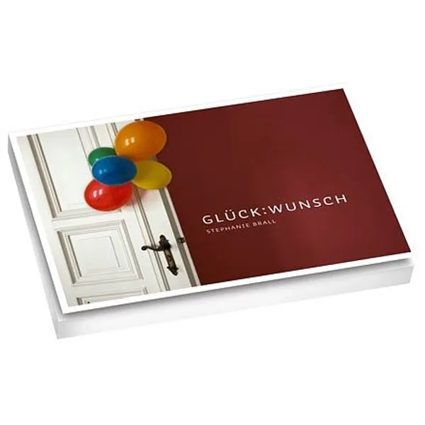 Produktbild des Artikels Postkartenset "GLÜCK:WUNSCH" (Schreibwaren - Kartoniert)