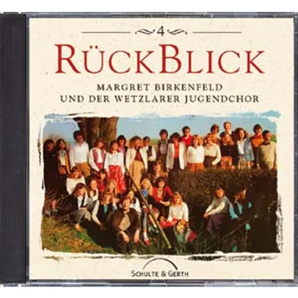 Produktbild des Artikels Rückblick 4 - Margret Birkenfeld und der Wetzlarer Jugendchor (Audio - CD)