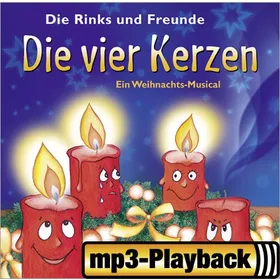 Produktbild des Artikels Die vier Kerzen (Playback) (MP3-Album - Download)