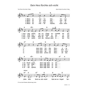 Produktbild des Artikels Dein Herz fürchte sich nicht (Noten - Download)