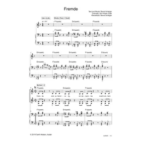 Produktbild des Artikels Fremde (Noten - Download)
