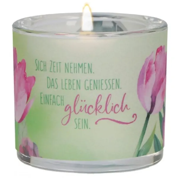 Produktbild des Artikels Windlicht LichtMomente "Frühling" ()