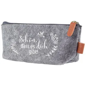 Produktbild des Artikels Filz-Etui "Schön, dass es dich gibt!" ()