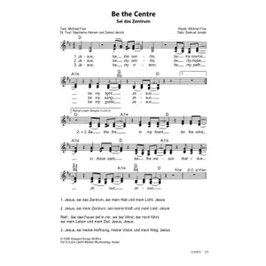 Produktbild des Artikels Sei das Zentrum (Noten - Download)