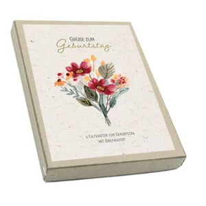 Produktbild des Artikels Kartenbox - Grüße zum Geburtstag (Schreibwaren)