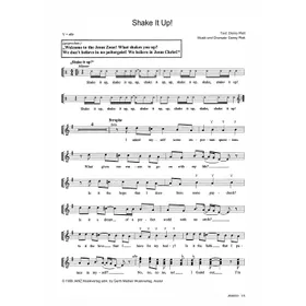 Produktbild des Artikels Shake It Up! (Noten - Download)