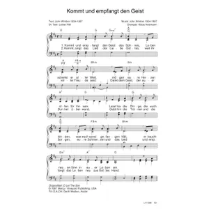 Produktbild des Artikels Kommt und empfangt den Geist (Noten - Download)