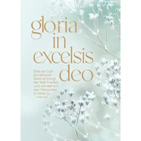 Produktbild des Artikels Postkarten: gloria in excelsis deo 4 Stück (Schreibwaren)