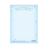 Stimmungsbild zu Postkarte "Königskind" - Baby blau