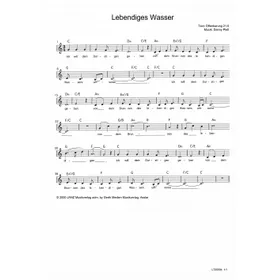 Produktbild des Artikels Lebendiges Wasser (Noten - Download)