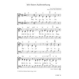 Produktbild des Artikels Wir feiern Auferstehung (Noten - Download)