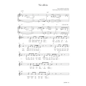 Produktbild des Artikels Nie allein (Noten - Download)