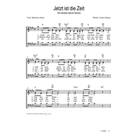 Produktbild des Artikels Jetzt ist die Zeit (Noten - Download)