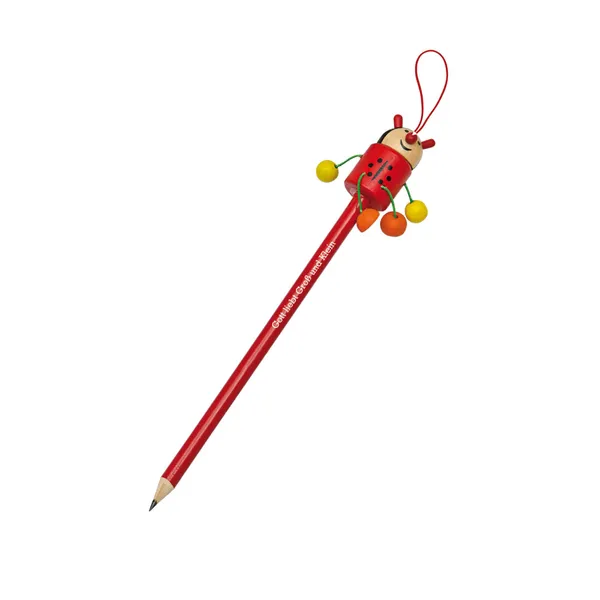 Produktbild des Artikels Bleistift "Tiere" Marienkäfer rot (Schreibwaren)