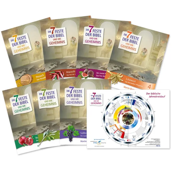 Produktbild des Artikels Die 7 Feste der Bibel und ihr Geheimnis (Set) - Neuauflage (Buch - Taschenbuch)