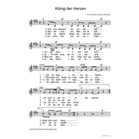 Produktbild des Artikels König der Herzen (Noten - Download)