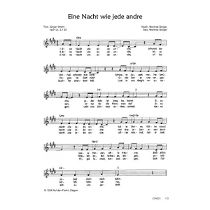 Produktbild des Artikels Eine Nacht wie jede andre (Noten - Download)