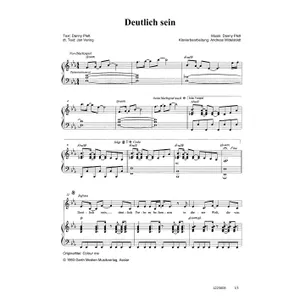 Produktbild des Artikels Deutlich sein (Noten - Download)