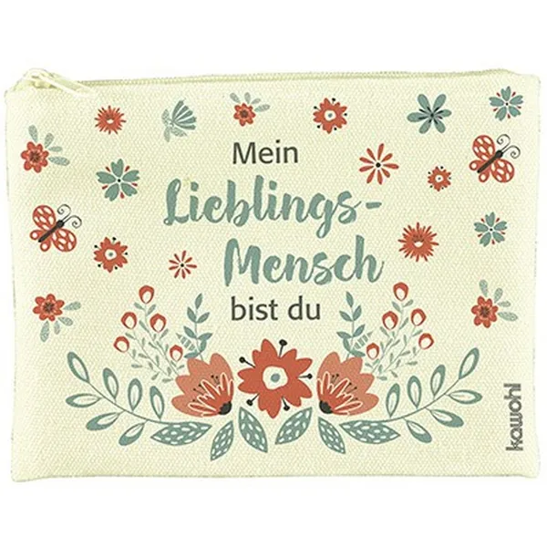 Produktbild des Artikels Kosmetiktasche: Mein Lieblingsmensch bist du ()