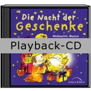Produktbild des Artikels Die Nacht der Geschenke (Playback ohne Backings) (MP3-Album - Download)