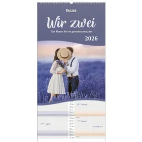 Produktbild des Artikels Wir Zwei 2026 (Kalender - Spiralbindung)