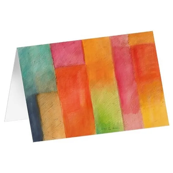 Produktbild des Artikels Kunstkarten "Farbpalette" 5 Stk. (Schreibwaren)