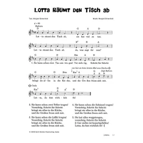 Produktbild des Artikels Lotta räumt den Tisch ab (Noten - Download)