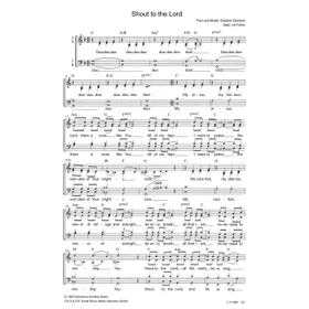Produktbild des Artikels Shout To The Lord (Noten - Download)